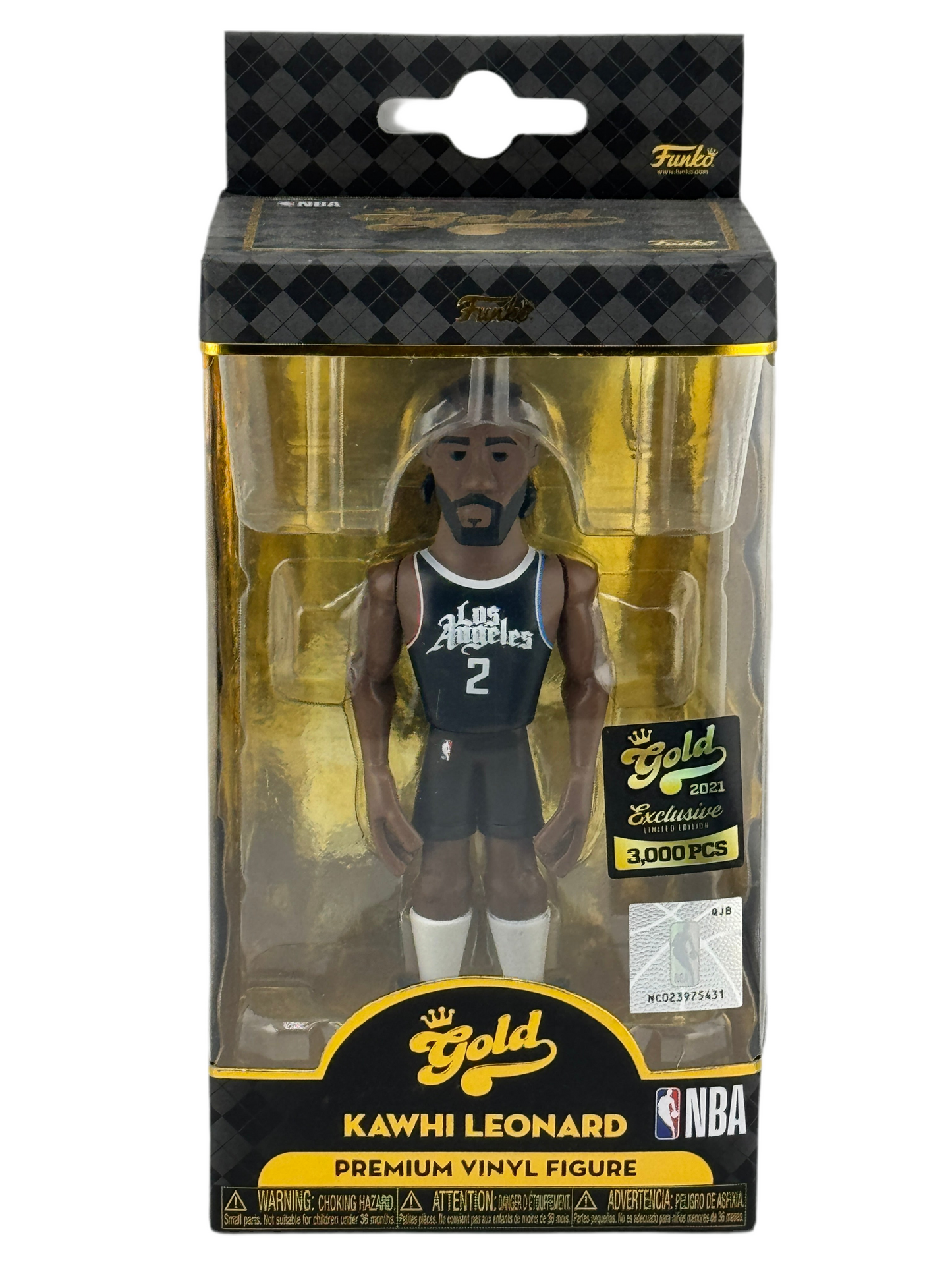 Funko Pop GOLD - Kawhi Leonard