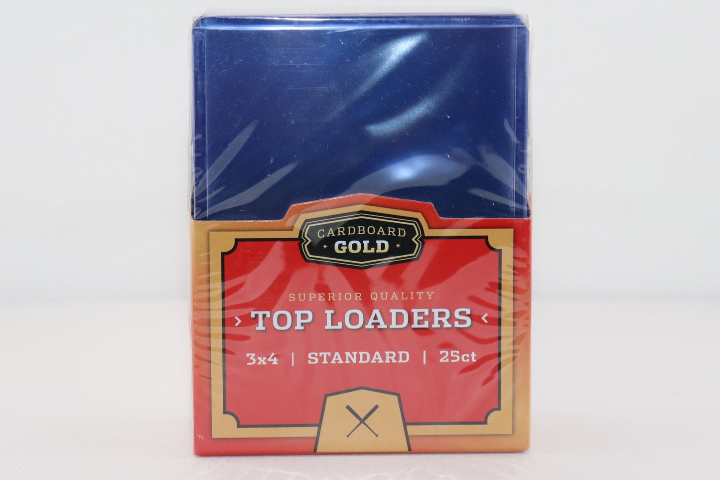 Cardboard Gold Superior Quality 35pt Top Loaders 25ct