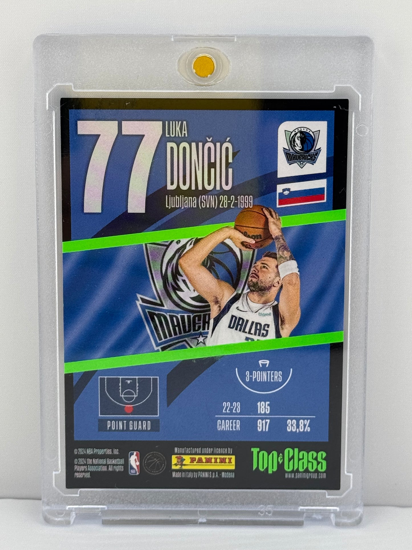 2024 Panini Top Class #207 Luka Doncic Rainbow Master Dallas Mavericks