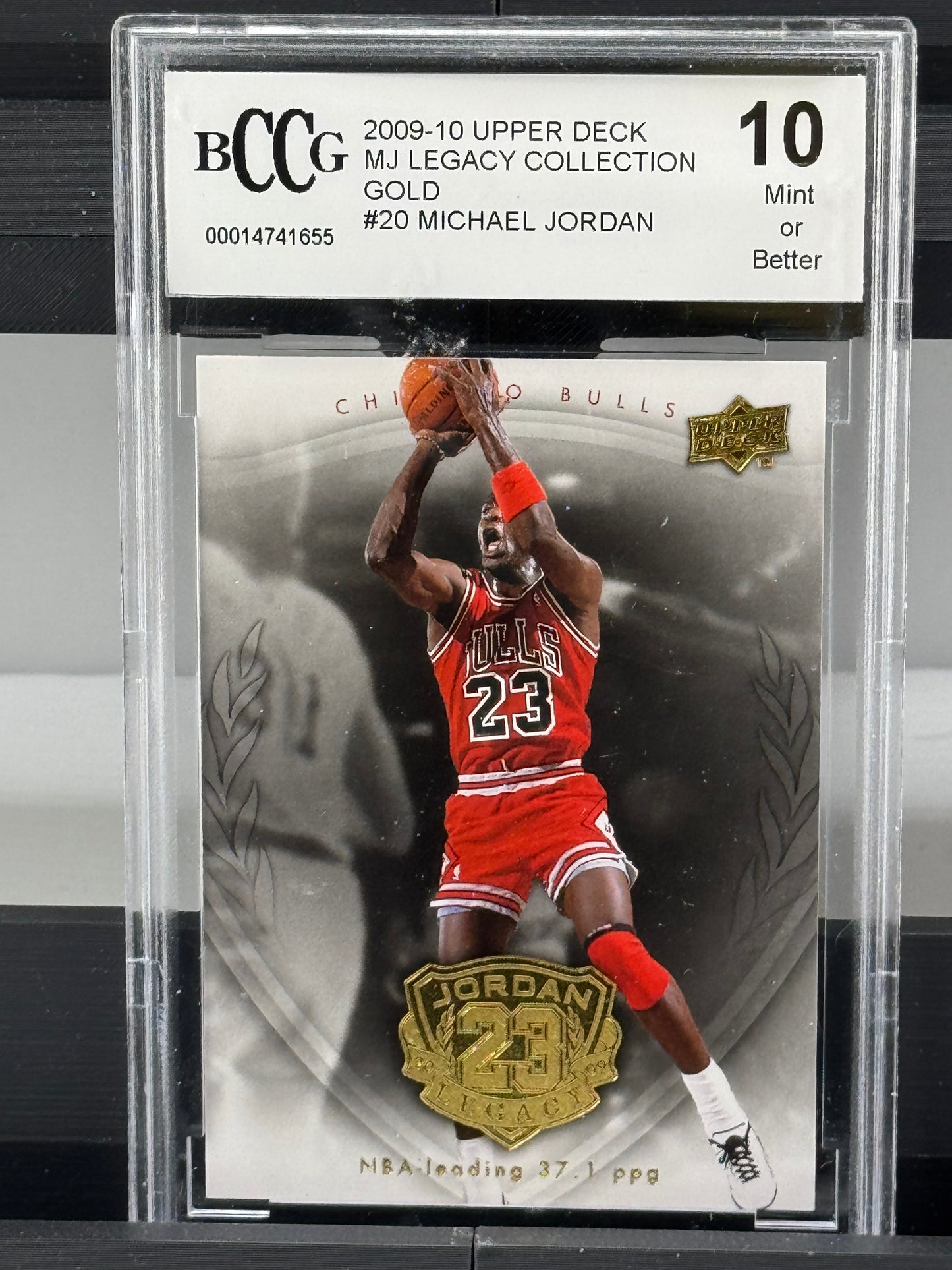 2009-10 Upper Deck MJ Legacy Collection Gold #20 Michael Jordan BCCG 10