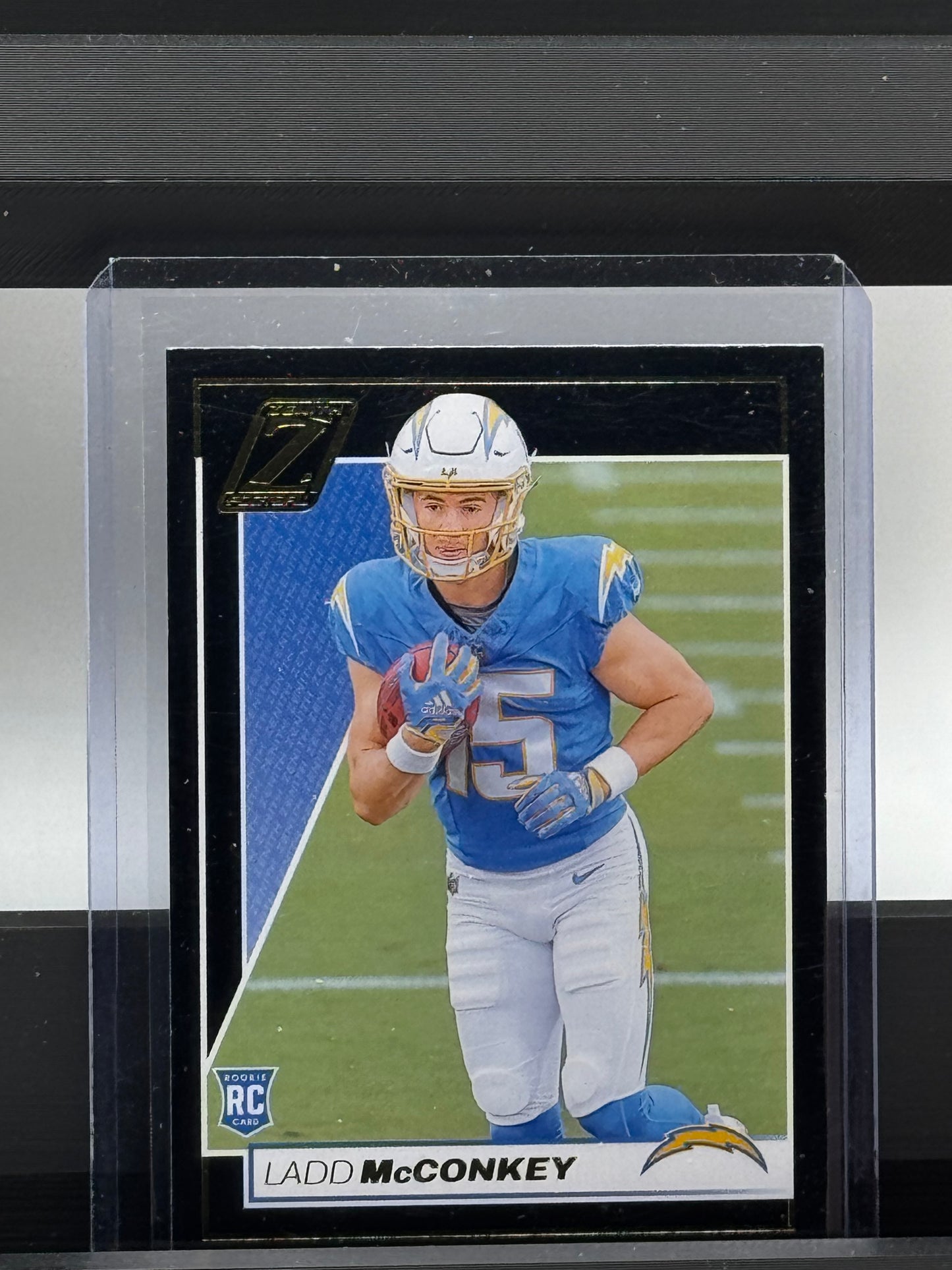 2024 Panini Zenith # 166 Ladd McConkey RC Los Angeles Chargers