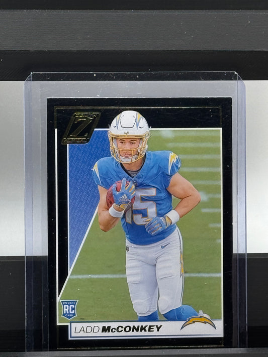 2024 Panini Zenith # 166 Ladd McConkey RC Los Angeles Chargers