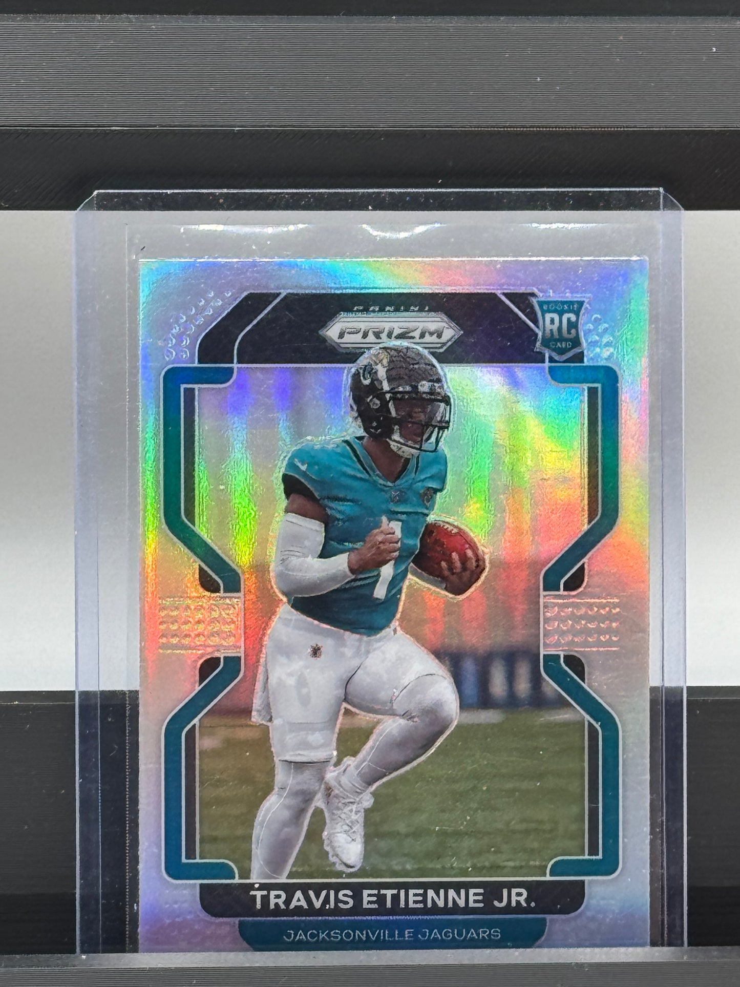 2021 Panini Prizm #V-344 Travis Etienne Silver RC Jacksonville Jaguars