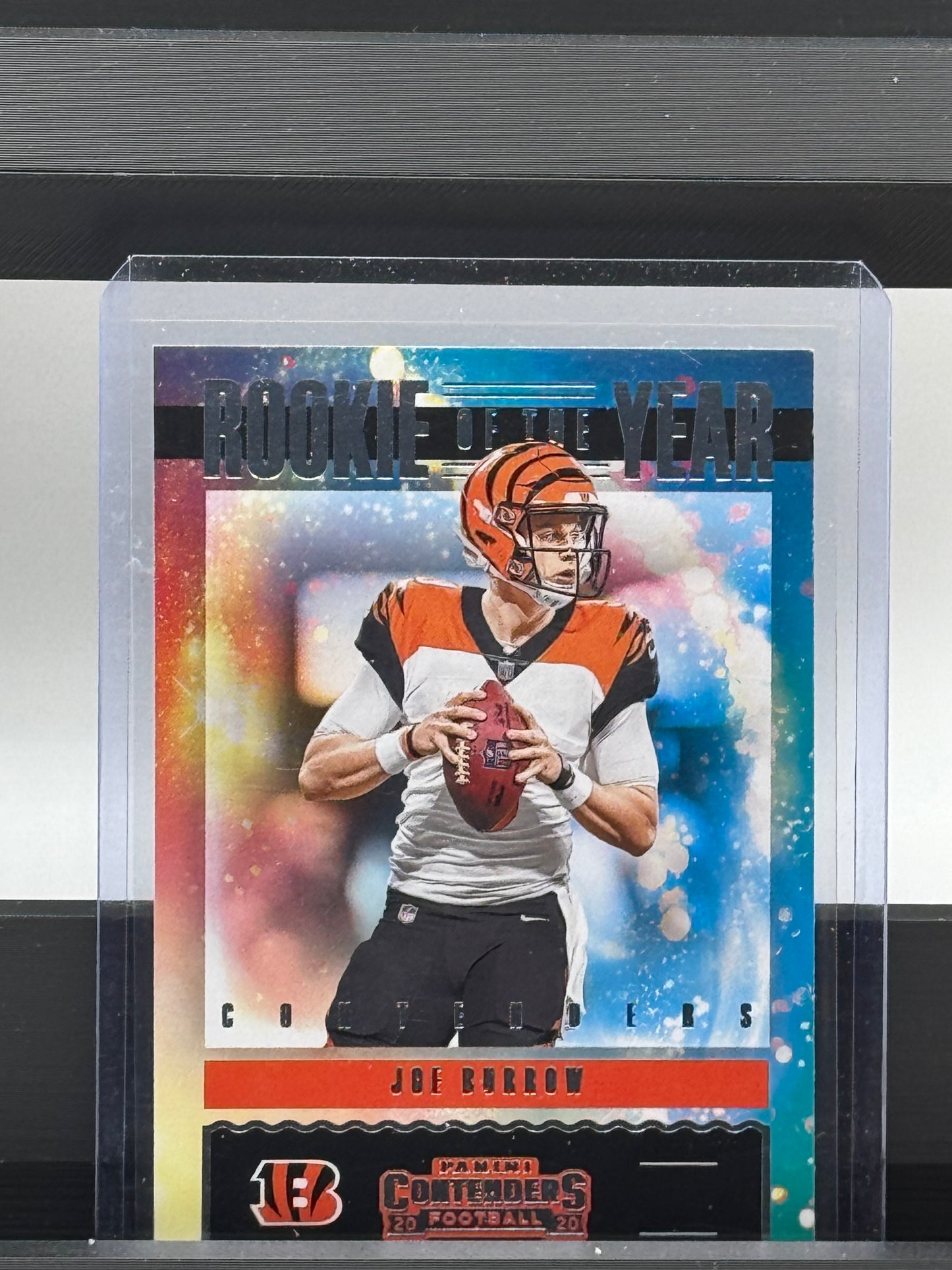 2020 Panini Contenders #RY-JBU Joe Burrow Rookie of the Year RC Cincinnati Bengals