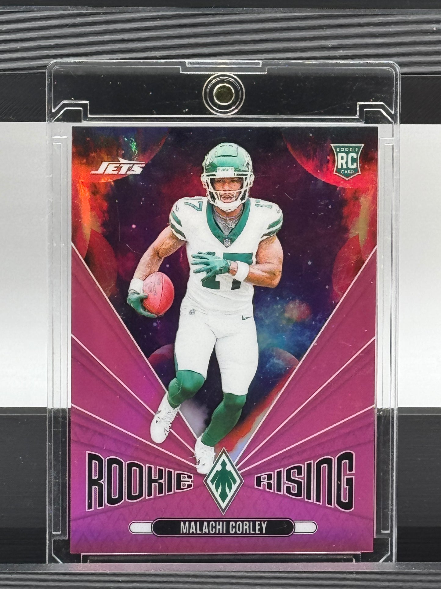 2024 Panini Phoenix #RR-MCY Malachi Corley Rookie Rising RC 08/08 New York Jets