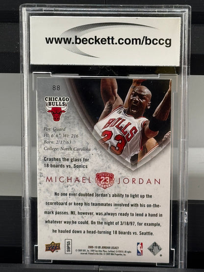 2009-10 Upper Deck MJ Legacy Collection Gold #88 Michael Jordan BCCG 10