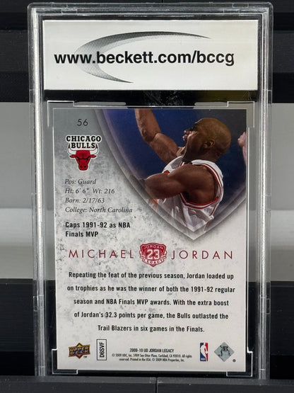 2009-10 Upper Deck MJ Legacy Collection Gold #56 Michael Jordan BCCG 10