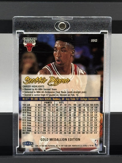 1997-98 Fleer Ultra #55G Scottie Pippen Chicago Bulls