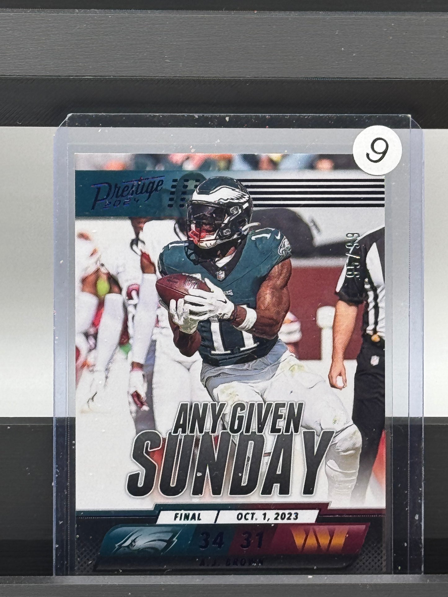 2024 Panini Prestige #AGS-ABN AJ Brown Xtra Points Any Given Sunday Philadelphia Eagles