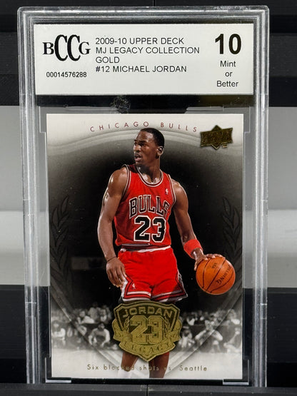 2009-10 Upper Deck MJ Legacy Collection Gold #12 Michael Jordan BCCG 10