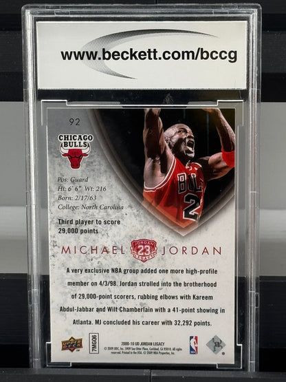 2009-10 Upper Deck MJ Legacy Collection Gold #92 Michael Jordan BCCG 10