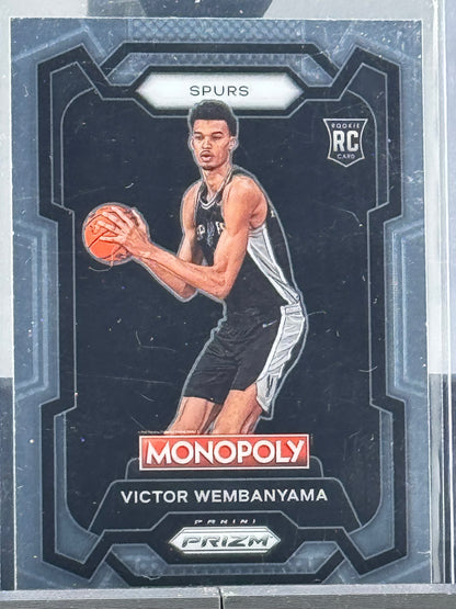 2023-24 Prizm Monopoly #81 Victor Wembanyama RC San Antonio Spurs