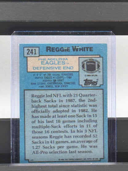 1988 Topps #241 Reggie White Topps All Pro Philadelphia Eagles