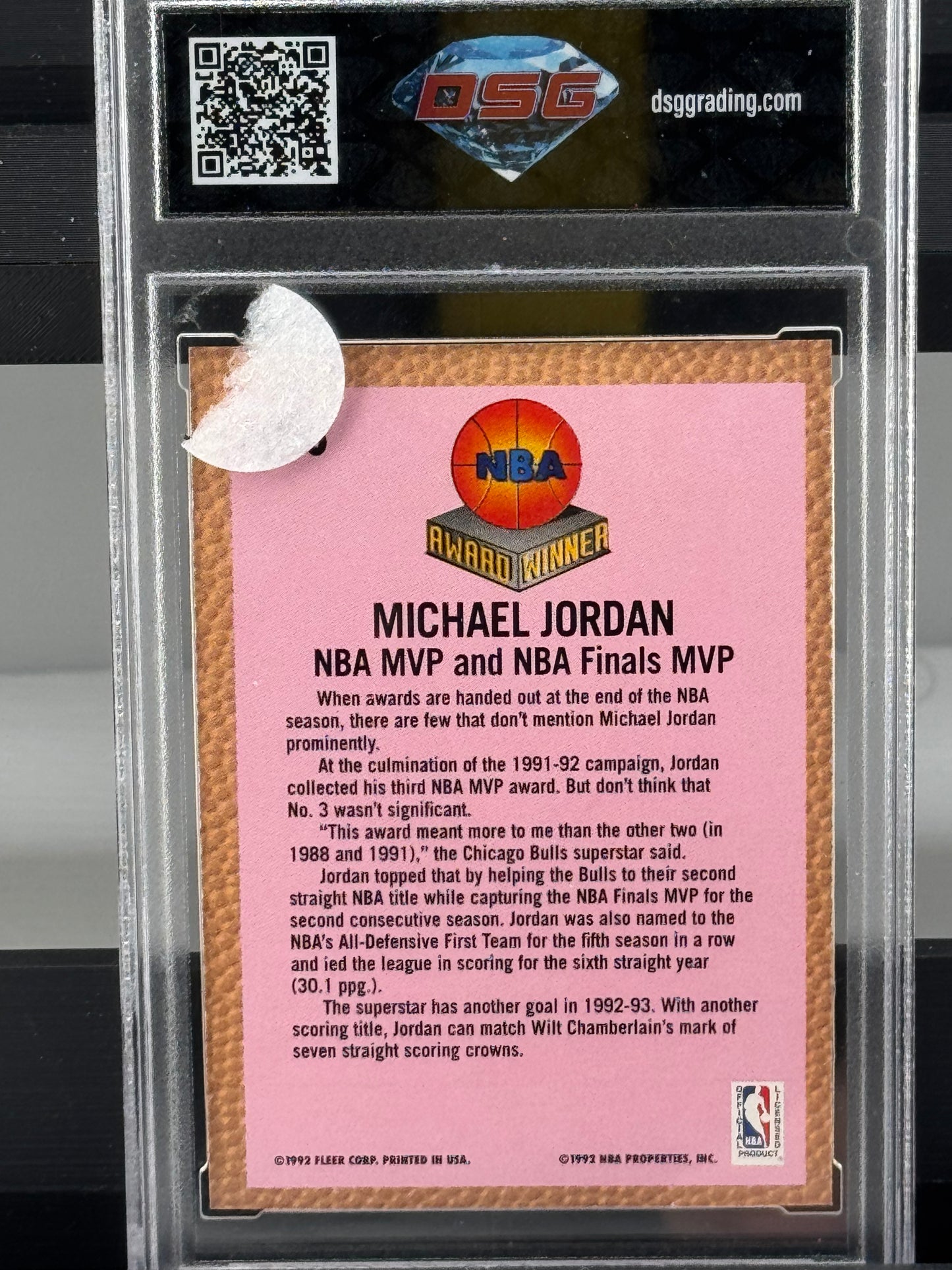 1992-93 Fleer #246 Michael Jordan Mint 9
