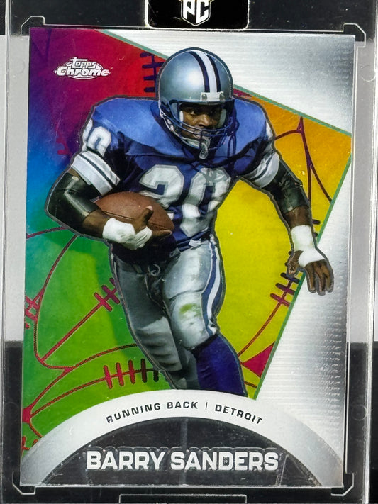 2024 Topps Chrome #CAE-21 Barry Sanders All-Etch Detroit Lions