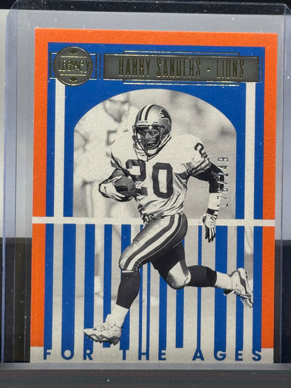 2023 Panini Legacy Barry Sanders For the Ages 176/249 Detroit Lions