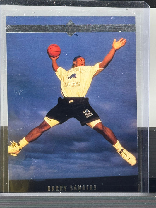 1995 Upper Deck #SE8 Barry Sanders Special Edition Detroit Lions