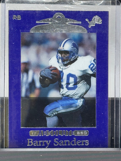 1999 Absolute Playoff #39 Barry Sanders Detroit Lions