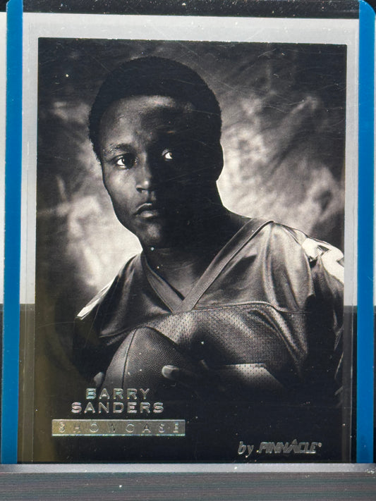 1995 Pinnacle #5 of 21 Barry Sanders Showcase Detroit Lions