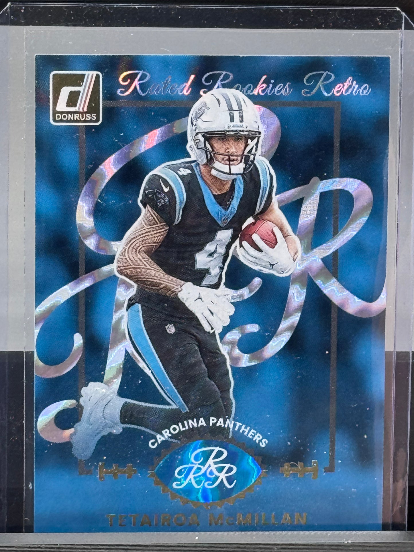 2025 Donruss #3 Tetairoa McMillan Rated Rookies Retro RC Carolina Panthers