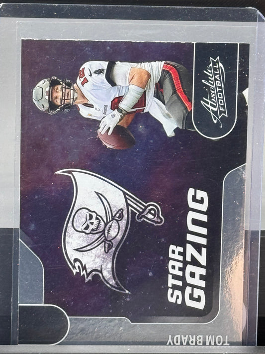 2022 Panini Absolute #SG-9 Tom Brady Tampa Bay Bucs Star Gazing