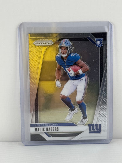 2024 Prizm #370 Malik Nabers RC New York Giants