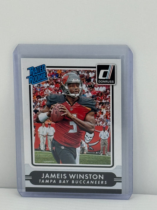 2015 Donruss #201 Jameis Winston RC Tampa Bay Buccaneers