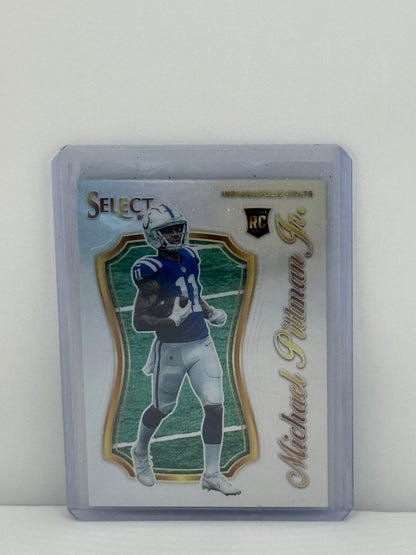 2020 Panini Select Certified #SCR-14 Michael Pittman JR Silver RC Indianapolis Colts