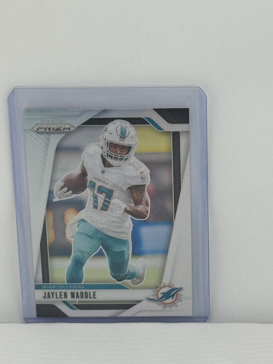 2024 Prizm #178 Jaylen Waddle Silver Prizm Miami Dolphins