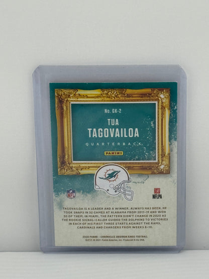2020 Panini Chronicles Gridiron Kings #GK-2 Tua Tagovailoa RC Miami Dolphins