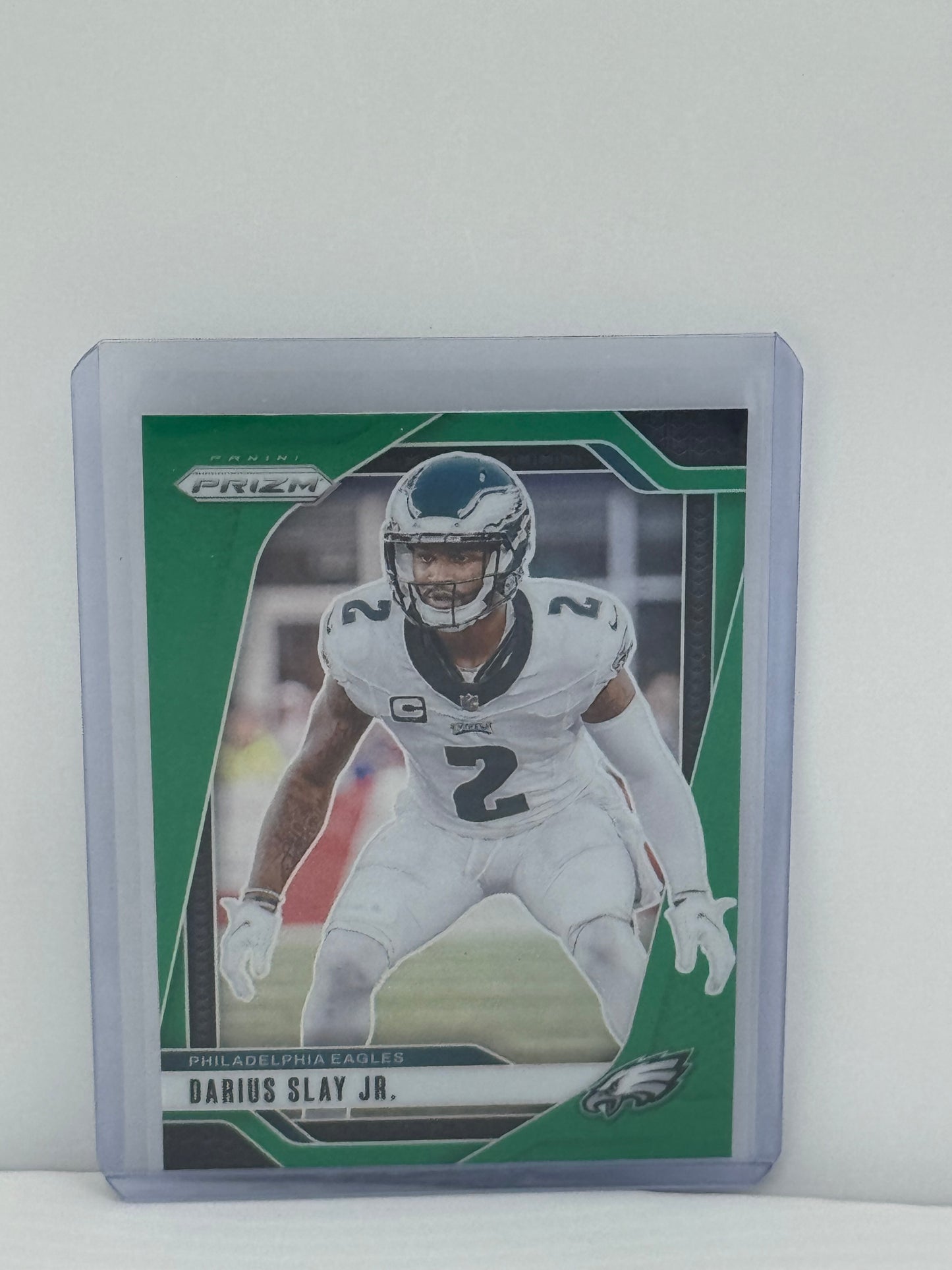 2024 Panini Prizm #235 Darius Slay Jr. Green Prizm Philadelphia Eagles