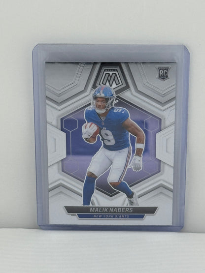 2024 Panini Mosaic #306 Malik Nabers RC New York Giants