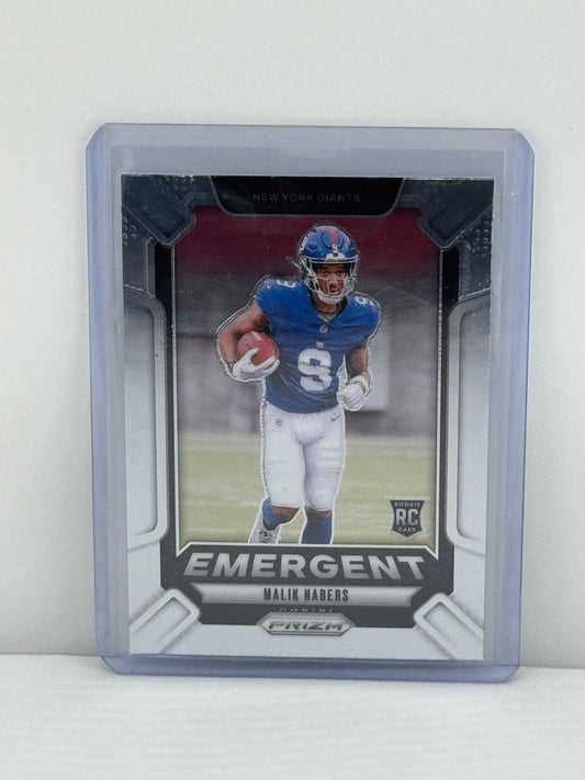 2024 Panini Mosaic #6 Malik Nabers Emergent RC New York Giants