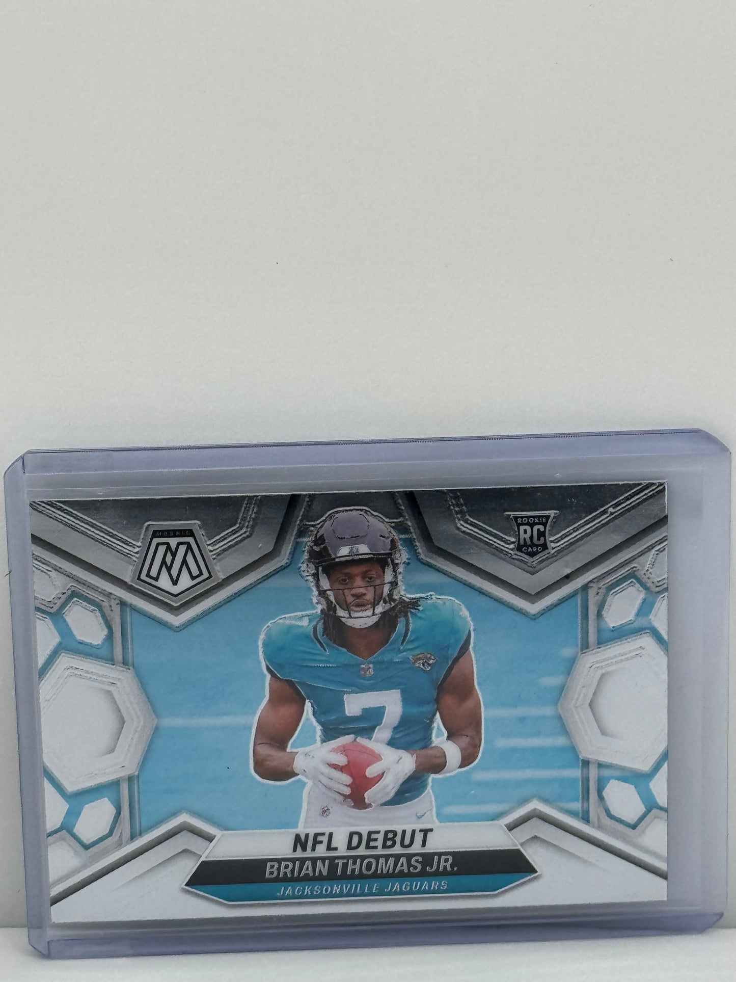 2024 Panini Mosaic #282 Brian Thomas Jr. NFL Debut RC Jacksonville Jaguars