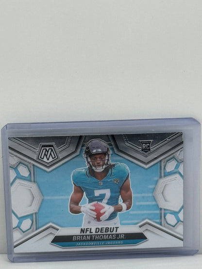 2024 Panini Mosaic #282 Brian Thomas Jr. NFL Debut RC Jacksonville Jaguars