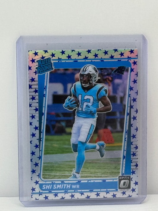 2021 Panini Donruss Optic #292 Shi Smith Stars RC Carolina Panthers
