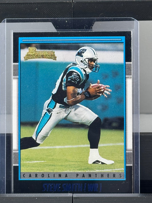 2001 Bowman Rookie Cards #152 Steve Smith Carolina Panthers