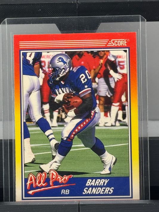 1990 Score #580 Barry Sanders All Pro Detroit Lions