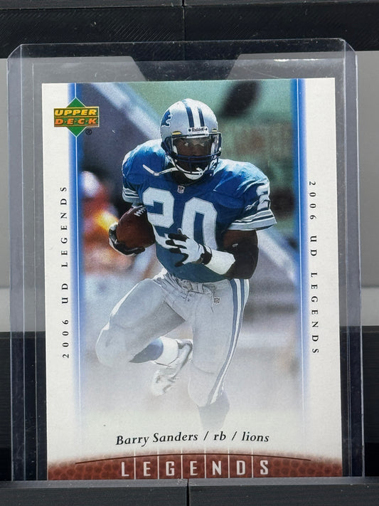 2006 Upper Deck Legends #3 Barry Sanders Detroit Lions