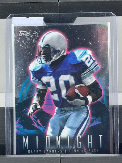 2024 Topps Composite #318 Barry Sanders Midnight Detroit Lions
