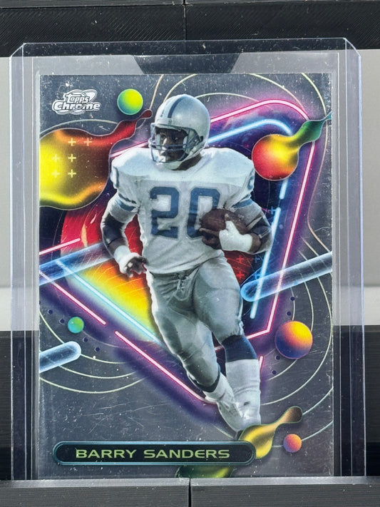 2024 Topps Chrome Cosmic #267 Barry Sanders Detroit Lions