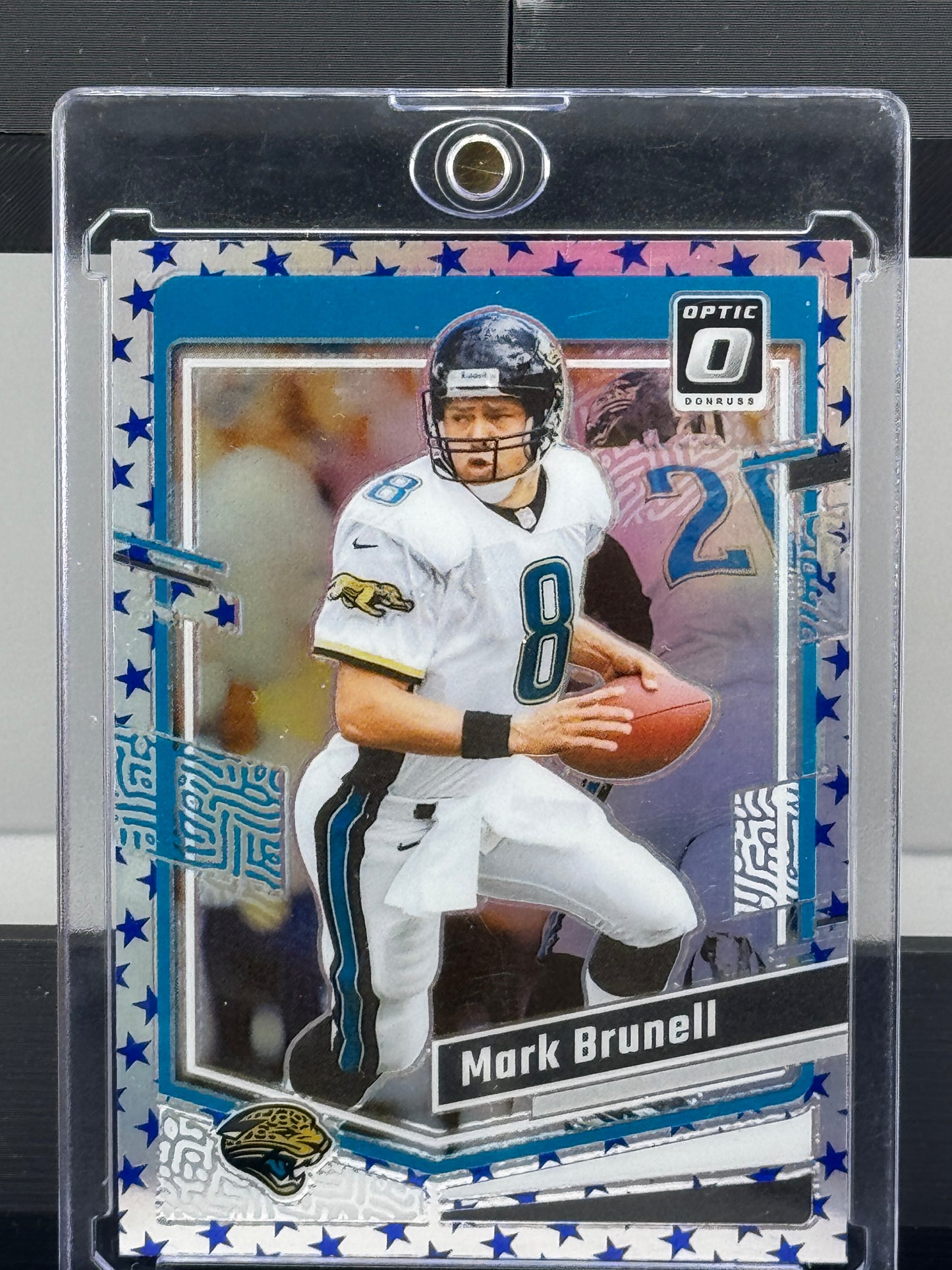 2023 Donruss Optic #84 Mark Brunell Stars Case Hit Jacksonville Jaguars