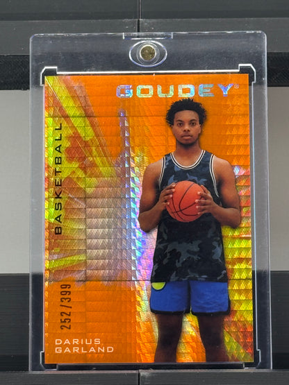 2021 Upper Deck Goodwin Champions #G42 Darius Garland Goudey 252/399 Cleveland Cavaliers
