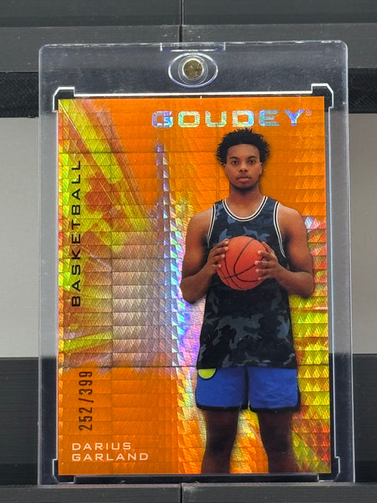 2021 Upper Deck Goodwin Champions #G42 Darius Garland Goudey 252/399 Cleveland Cavaliers