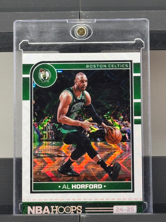 2024-25 Panini NBA Hoops #132 Al Horford White Explosion 50/149 Boston Celtics