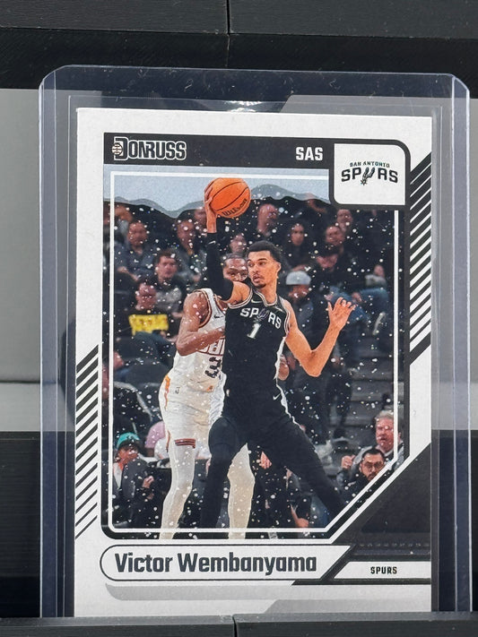 2024-25 Donruss #6 Victor Wembanyama Winter Set San Antonio Spurs