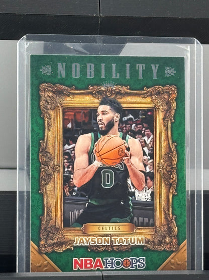 2024-25 NBA Hoops #7 Jayson Tatum Nobility Boston Celtics