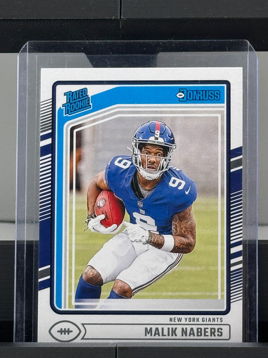 2024 Donrus #383 Malik Nabers RC New York Giants