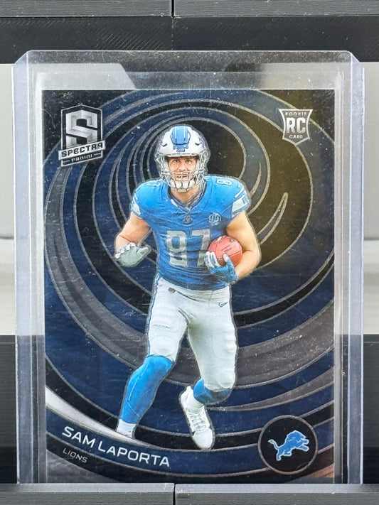 2023 Panini Spectra #139 Sam LaPorta RC Detroit Lions