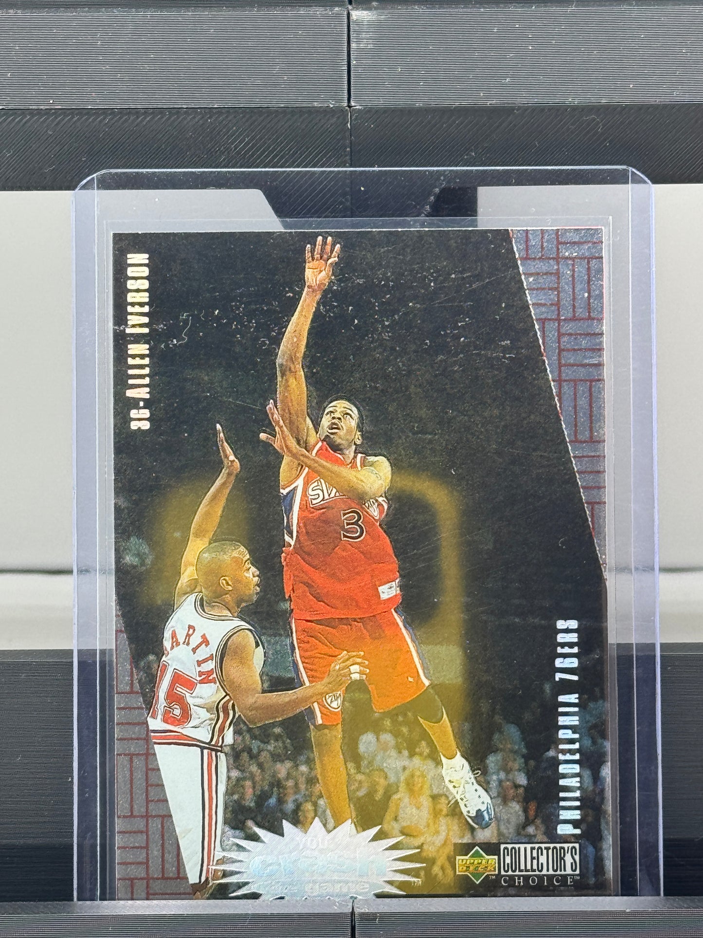 1997 Upper Deck Collectors Choice #R20 Allen Iverson You Crash the Game Philadelphia 76ers